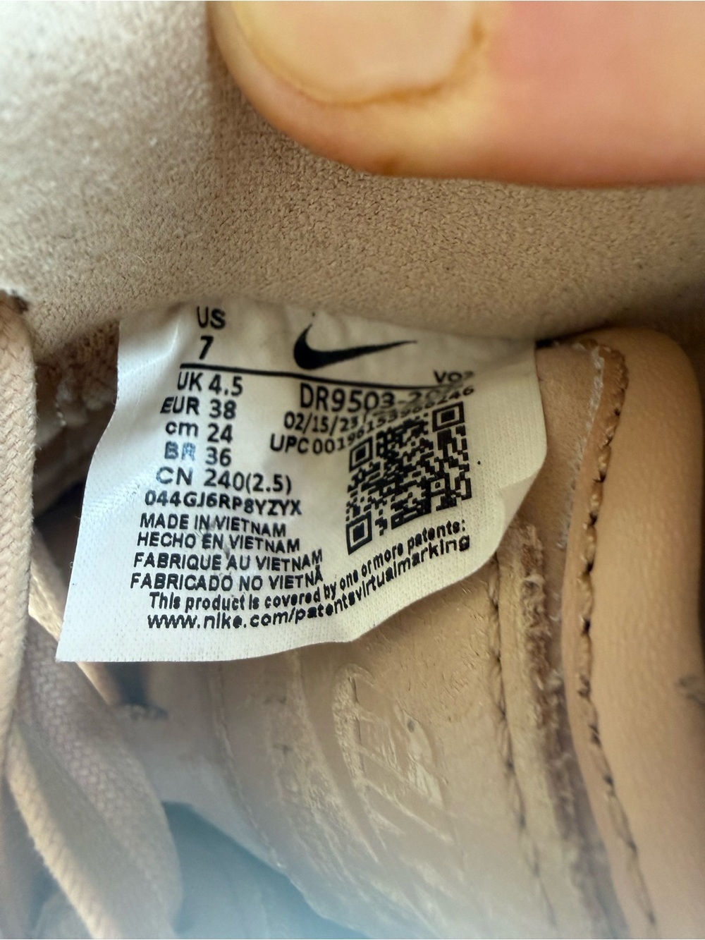 Nike Women’s Air Force 1 Low - Picture 8 of 8